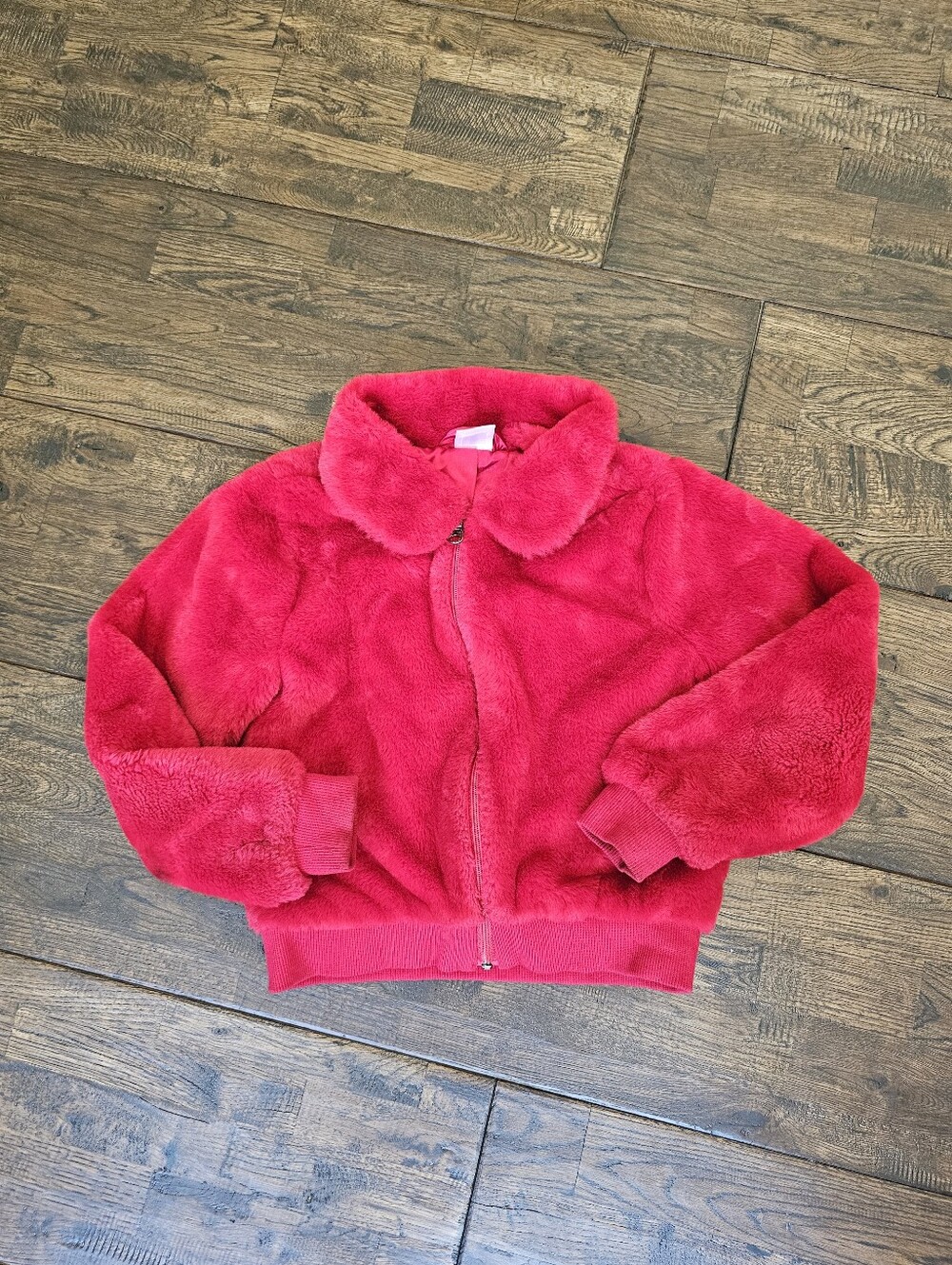 Hanna ANDERSSON GIRLS SIZE 6-7 RED JACKET